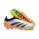 Adidas Predator Accuracy FG Grey Orange Soccer Cleats