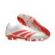 Adidas Predator Accuracy FG Red White Mens Soccer Cleats