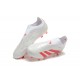 Adidas Predator Accuracy FG Red White Mens Soccer Cleats