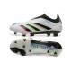 Adidas Predator Accuracy FG White Black Soccer Cleats