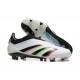 Adidas Predator Accuracy FG White Black Soccer Cleats