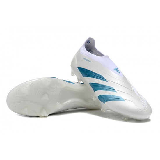 Adidas Predator Accuracy FG White Mens Soccer Cleats