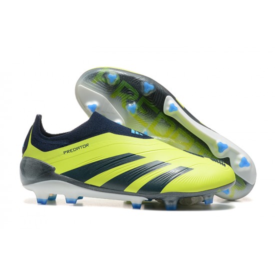 Adidas Predator Accuracy FG Yellow Black Mens Soccer Cleats