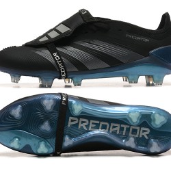 Adidas Predator Accuracy FG Black Blue Mens Soccer Cleats 