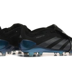 Adidas Predator Accuracy FG Black Blue Mens Soccer Cleats 