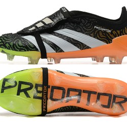 Adidas Predator Accuracy FG Black and Orange Mens Soccer Cleats 