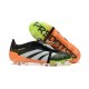 Adidas Predator Accuracy FG Black and Orange Mens Soccer Cleats