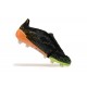 Adidas Predator Accuracy FG Black and Orange Mens Soccer Cleats