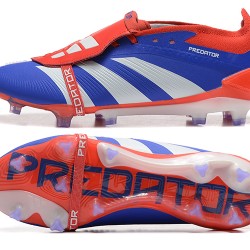 Adidas Predator Accuracy FG Blue Red Mens Soccer Cleats 