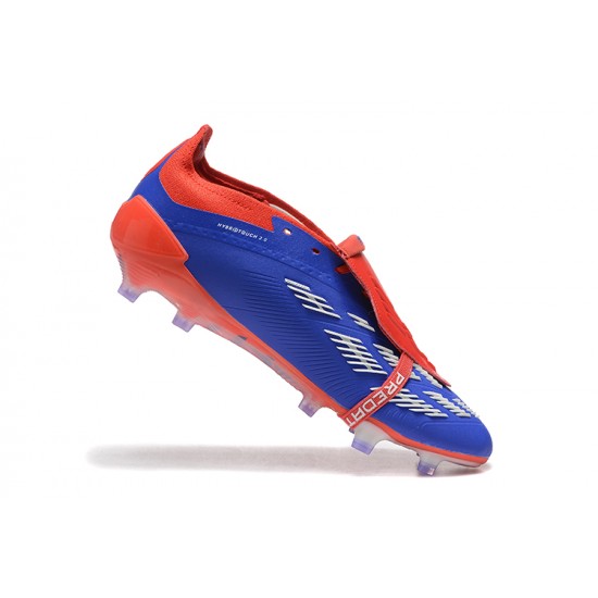 Adidas Predator Accuracy FG Blue Red Mens Soccer Cleats