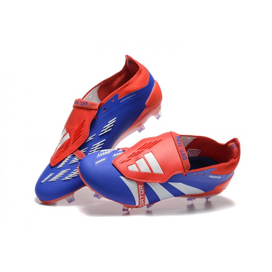 Adidas Predator Accuracy FG Blue Red Mens Soccer Cleats