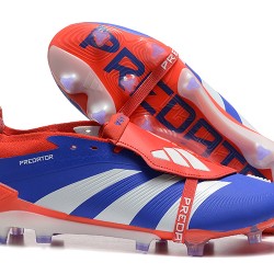 Adidas Predator Accuracy FG Blue Red Mens Soccer Cleats 