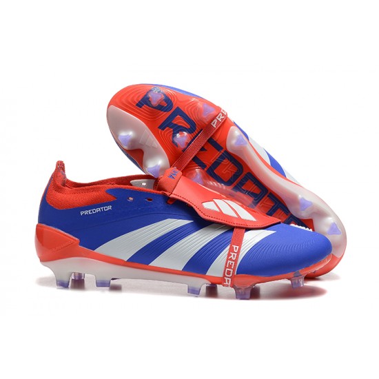 Adidas Predator Accuracy FG Blue Red Mens Soccer Cleats