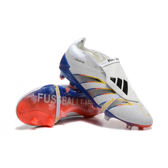 Adidas Predator Accuracy FG Orange and Blue Soccer Cleats