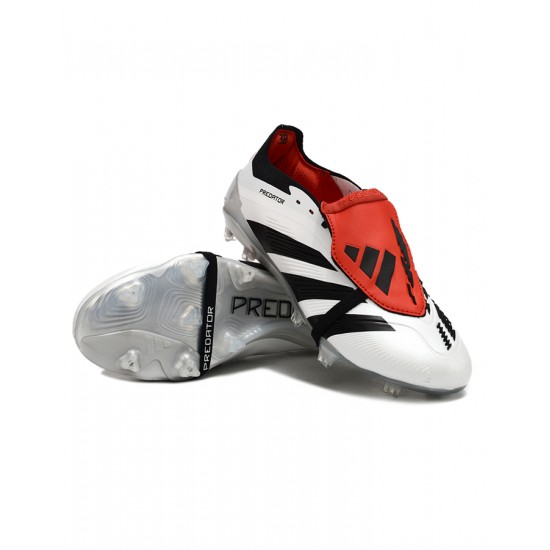 Adidas Predator Accuracy FG Red Black Mens Soccer Cleats