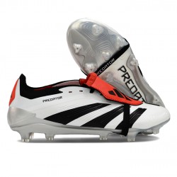 Adidas Predator Accuracy FG Red Black Mens Soccer Cleats 