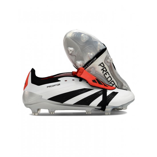 Adidas Predator Accuracy FG Red Black Mens Soccer Cleats