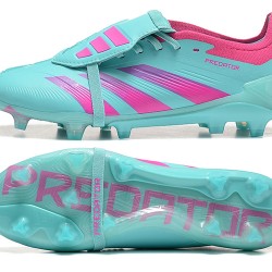 Adidas Predator Accuracy FG Turqoise Pink Mens Soccer Cleats 