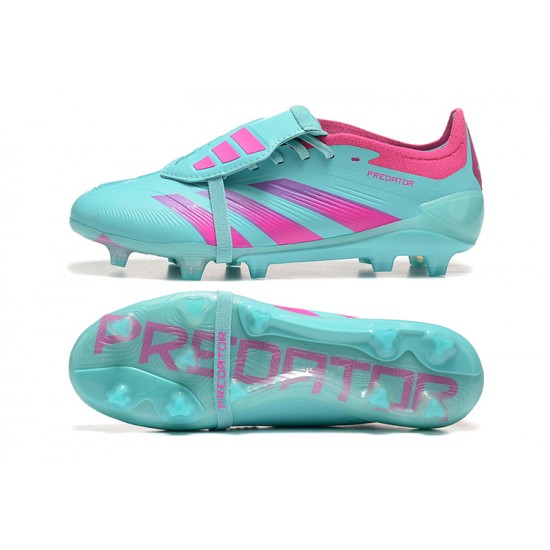 Adidas Predator Accuracy FG Turqoise Pink Mens Soccer Cleats