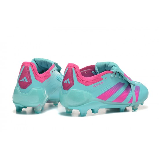 Adidas Predator Accuracy FG Turqoise Pink Mens Soccer Cleats