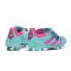 Adidas Predator Accuracy FG Turqoise Pink Mens Soccer Cleats