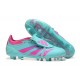 Adidas Predator Accuracy FG Turqoise Pink Mens Soccer Cleats