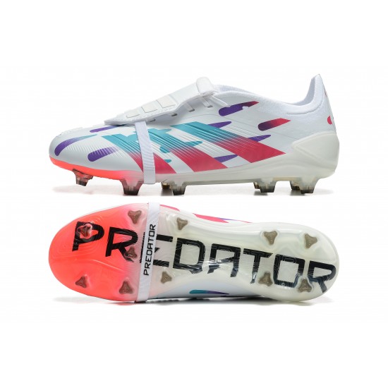 Adidas Predator Accuracy FG White Multi Mens Soccer Cleats