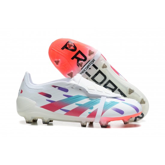 Adidas Predator Accuracy FG White Multi Mens Soccer Cleats