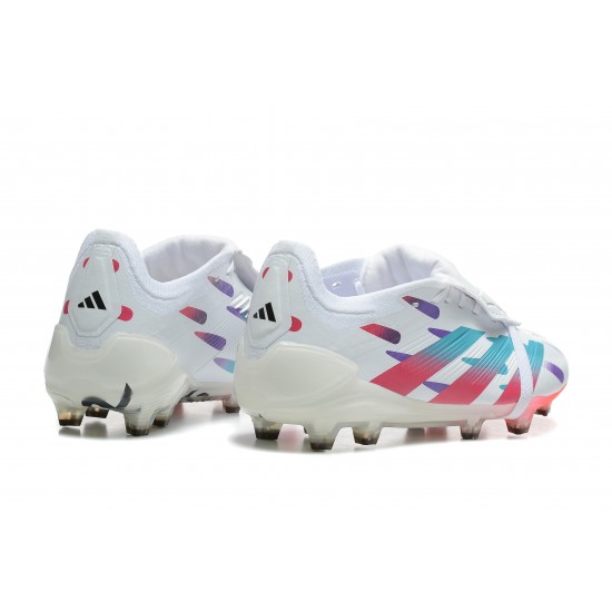 Adidas Predator Accuracy FG White Multi Mens Soccer Cleats