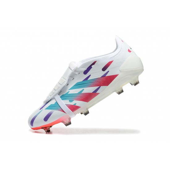 Adidas Predator Accuracy FG White Multi Mens Soccer Cleats