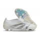 Adidas Predator Accuracy FG White Silver Mens Soccer Cleats