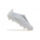 Adidas Predator Accuracy FG White and Blue Soccer Cleats