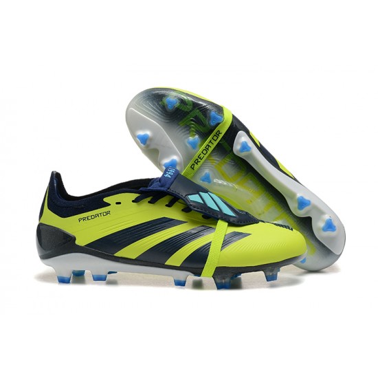 Adidas Predator Accuracy FG Yelloe Black Mens Soccer Cleats