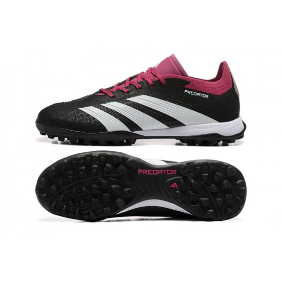 Adidas Predator 24 Elite TF Pink Black Mens Soccer Cleats