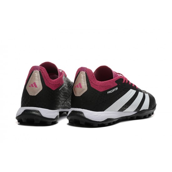 Adidas Predator 24 Elite TF Pink Black Mens Soccer Cleats 