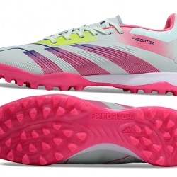 Adidas Predator 24 Elite TF Pink White Soccer Cleats 