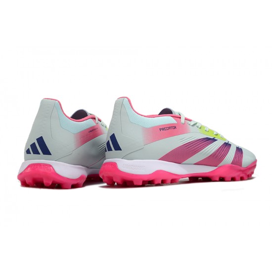 Adidas Predator 24 Elite TF Pink White Soccer Cleats 