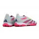 Adidas Predator 24 Elite TF Pink White Soccer Cleats 