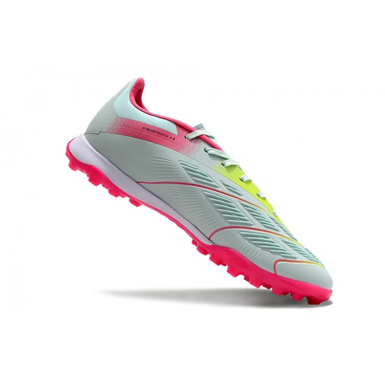 Adidas Predator 24 Elite TF Pink White Soccer Cleats 