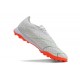 Adidas Predator 24 Elite TF White and Orange Mens Soccer Cleats