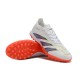 Adidas Predator 24 Elite TF White and Orange Mens Soccer Cleats 