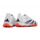 Adidas Predator 24 Elite TF White and Orange Mens Soccer Cleats