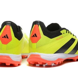 Adidas Predator 24 Elite TF Yellow and Black Soccer Cleats 