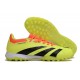 Adidas Predator 24 Elite TF Yellow and Black Mens Soccer Cleats 