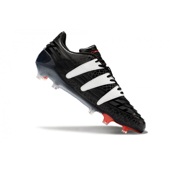 Adidas Predator Accelerator 94 FG Black White Mens Soccer Cleats