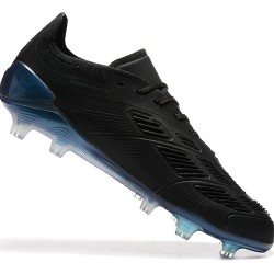 Adidas Predator Accuracy FG Black Blue Mens Soccer Cleats 