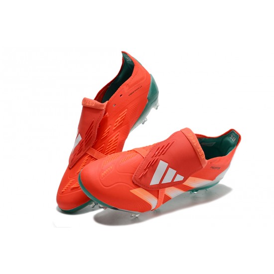 Adidas Predator Accuracy FG Boost Soccer Cleats Red Green White