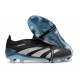 Adidas Predator Accuracy FG Low Soccer Cleats Black Silver Blue