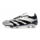 Adidas Predator Accuracy FG Low Soccer Cleats Black Silver