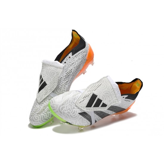 Adidas Predator Accuracy FG Low Soccer Cleats Orange White Black